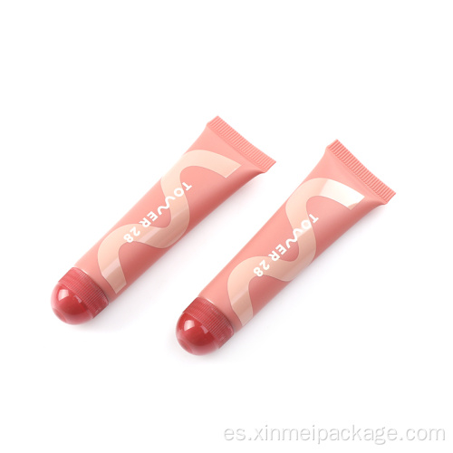 Tubo de crema de brillo de labios de alta calidad para maquillaje